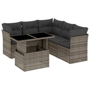 Gray Garden <b>Sofa</b> <b>Set</b> - Product Image 2