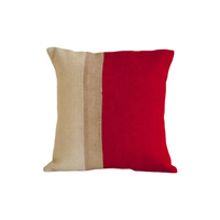 Nouvelle arrivée 100% soie carré housse de coussin doux velours oreiller avec pompon décor et impression frange motif bas quantité minimale de commande en gros