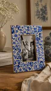 Excellent Quality Vertical Multi Photo <b>Frame</b> Wall <b>Collage</b> Display Lightweight Structure Smooth Edges Bone Inlay Waterproof - Product Image 5