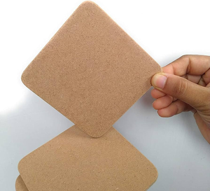Sous-verres et tapis en MDF, designs populaires, artisanat, fournisseur en gros de sous-verres en MDF - Product Image 1
