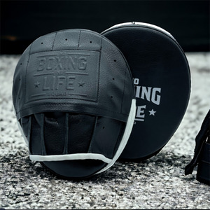 Guantes de Boxeo Curvos Profesionales para Entrenamiento, Sin Boxeo No Hay Vida, Guantes de Enfoque de Alta Calidad, Cuero PU de Primera Calidad, Dedos Completos, AS-FP-66 - Product Image 4