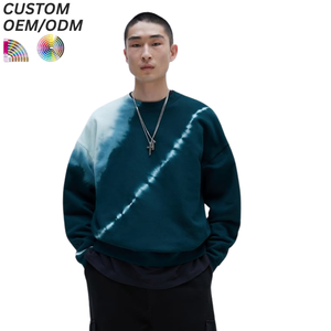 Sweat-shirt épais pour homme, pull en molleton chaud d'hiver, couleur unie, logo personnalisé, support OEM ODM pour marques en gros - Product Image 1