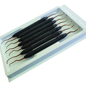 Curetas Dentales Gracey 1/2-13/14, Recubrimiento de Plasma en Oro Rosa y Negro, Juego de Instrumentos Quirúrgicos Dentales Periodontales Manuales - Product Image 5