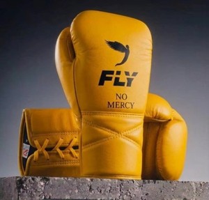 Gants de sparring Fly Super Lace Pro X 2 en cuir de vachette véritable pour l'entraînement de boxe - Product Image 3