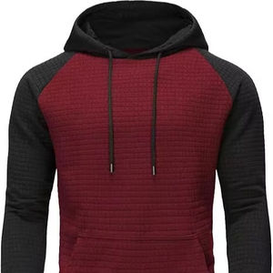 เสื้อฮู้ดผู้ชายแบบสวมหัว ผ้าหนา โพลีเอสเตอร์/คอตตอน ไม่บุซับใน ทรงโอเวอร์ไซส์ เป็นมิตรกับสิ่งแวดล้อม พิมพ์ลายพัฟฟ์ตามสั่ง ระบายอากาศได้ดี - Product Image 1