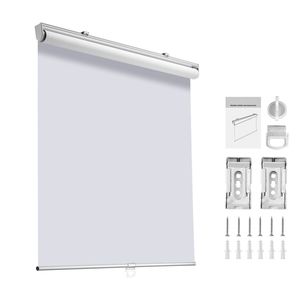 Tende a Rullo Oscuranti Senza Fili su Misura 34 x 72 Pollici, Facili da Installare, Isolamento Termico, Controllo a Trazione - Product Image 6