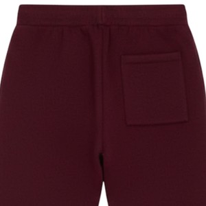 Knit Jogger <b>Pants</b> Burgundy Casual Sweatpants Elastic Waist <b>Lounge</b> Wear Soft Knit Trousers Relaxed Fit for <b>Men</b> Women - Product Image 4