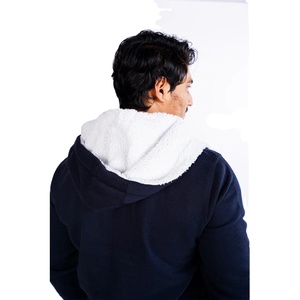 Sudadera con Capucha Premium para Hombre, con Cierre, de Algodón y Poliéster, Forro Polar, Suave y Cálida, para Otoño e Invierno, Estilo Urbano - Product Image 6