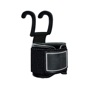 Sangles de levage de poids pour tractions et exercices avec crochets de barre, crochets de barre professionnels pour soulevé de terre, sangles de soutien du poignet pour entraînement en salle de sport - Product Image 1