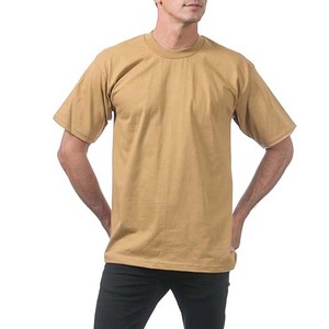 Camisetas de Algodón para Hombre de Talla Grande, Personalizadas OEM/ODM, con Logotipo Personalizado en la Parte Delantera, Cuello Redondo, Manga Corta, Transpirables, de Secado Rápido, Casuales, de Verano, Corte Regular - Product Image 3