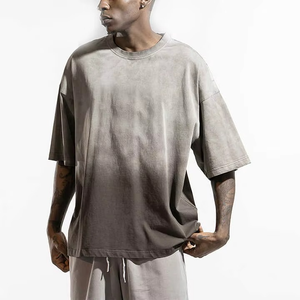 Camiseta Ringer Vintage Personalizada de 250 GSM, Estilo Urbano Oversize, 100% Algodón Pesado, Efecto Desgastado por el Sol y Lavado Ácido - Product Image 5