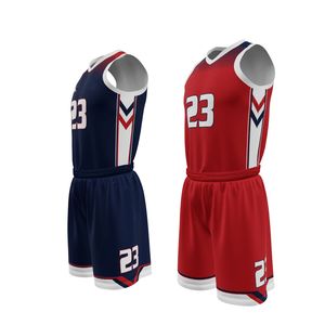 Maillot de basket-ball personnalisé en sublimation, ensemble sportif respirant en polyester, séchage rapide, tenue d'équipe, OEM ODM - Product Image 2