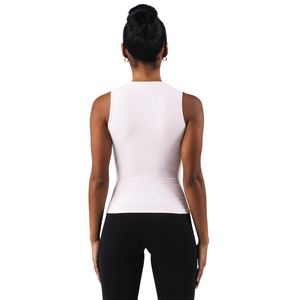 Débardeur de sport sans coutures pour femme, vert émeraude, avec soutien-gorge intégré, faible impact, coupe extensible, pour yoga, gym et entraînement - Product Image 4