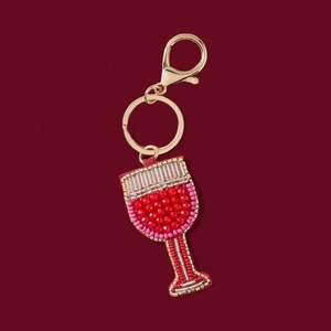 Llaveros de cristal tejidos con bordado de dibujos animados, dijes para bolso, coloridos, hechos a mano, que cambian de color, colgantes de moda - Product Image 2