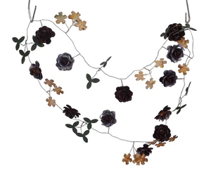 พวงดอกไม้โลหะชุบสังกะสีสำหรับตกแต่งภายนอกอาคาร ของตกแต่งคริสต์มาส อุปกรณ์จัดงานปาร์ตี้ เป็นมิตรกับสิ่งแวดล้อม ขนาดปรับแต่งได้ - Product Image 2