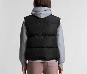 Chaleco Acolchado Impermeable de Poliéster 100% con Cremallera, Diseño Personalizado, para Mujer y Hombre, Tallas Grandes - Product Image 3