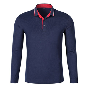 เสื้อโปโลถักไหมพรมสีพื้นเรียบง่าย สไตล์พื้นฐาน กระดุมติด ผ้าฝ้าย 100% แขนสั้น เสื้อสเวตเตอร์ผู้ชาย - Product Image 5