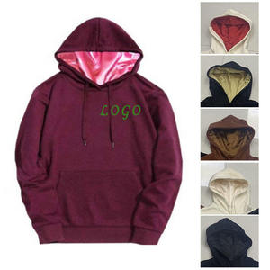 Sweat-shirt à capuche pour homme, couleur unie, coupe régulière, décontracté, en tricot polaire, pour l'automne - Product Image 4