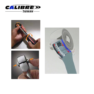 Clé à cliquet rotative TAIWAN CALIBRE 60 dents 1/4\" 3/8\" 1/2\" en matériau CRV, métrique, OEM, pour le bricolage - Product Image 5
