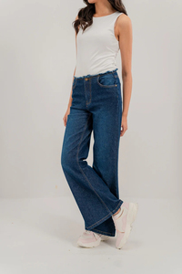 Women Street Wear Wide Leg Pants High <b>Waist</b> Straight Denim 2026 Custom Color Vintage Denim <b>Jeans</b> Pants OEM Service custom - Product Image 4