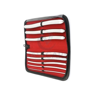 ชุดเครื่องมือผ่าตัดเฮการ์ ดิลาเตอร์ 8 ชิ้น สำหรับการผ่าตัดทางเดินปัสสาวะและมดลูก ชุดแฮงค์ ขนาด 3 มม.-18 มม. แบบสองด้าน - Product Image 2