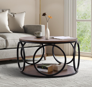 Offre Spéciale Table d'appoint en bois faite à la main en métal de luxe de haute qualité Table basse centrale en métal pour salon extérieur et intérieur - Product Image 4