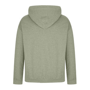 <b>Men</b> Sage <b>Green</b> Plain <b>Hoodie</b> Oversized Heavyweight Fleece Pullover Streetwear Custom Logo Cotton Thick Warm Winter Casual OEM ODM - Product Image 3