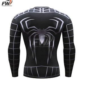 Rashguard de Jiu Jitsu BJJ con Diseño de Astronauta, Precio de Fábrica OEM, Producto en Oferta, Logotipo Personalizado, Sin Gi, para Grappling - Product Image 2
