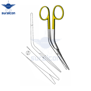 Ciseaux chirurgicaux Cottle 16 cm / 6-1/4 pouces avec inserts en carbure de tungstène TC GOLD pour une coupe précise et contrôlée - Product Image 3