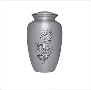 <b>Memorial</b> Urns for Adults Ashes Funeral Supplies Cremation Urnd New Arrival Purple Color Modern Design Metal - Product Image 1