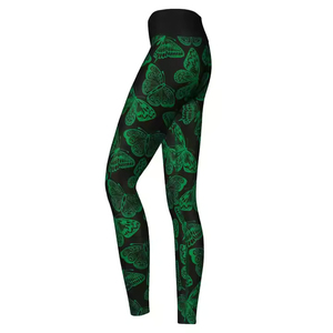 Service ODM – Leggings mi-mollet pour femme, style vintage, 100 % fibre de bambou, séchage rapide – Vêtements de sport à prix réduit - Product Image 3