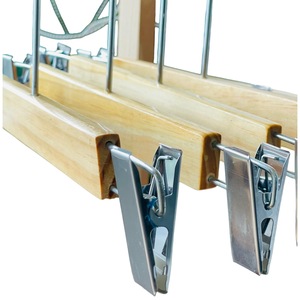 Hot Sales Customized Wooden <b>Hangers</b> for <b>Kids</b> In-Stock Fashion Logo for Clothing Shop Made in Vietnam - Product Image 3