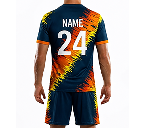Traje de entrenamiento de fútbol con logotipo personalizado para adultos, Camiseta deportiva de fútbol versión tailandesa personalizada - Product Image 3