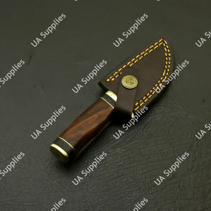 มีดคุณภาพสูง เกรดอุตสาหกรรม ผลิตจากเหล็กดามัสกัส คมกริบ ใบมีดคงที่ สำหรับล่าสัตว์ ตั้งแคมป์ กิจกรรมกลางแจ้ง EDC มีดทางยุทธวิธี รับผลิตแบบ OEM - Product Image 6