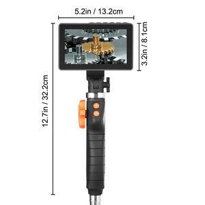 Boroscopio Articolato Bidirezionale con Lente da 0,25 Pollici, Schermo IPS HD da 5 Pollici, Telecamera d'Ispezione Flessibile per Meccanici e Ispezione Auto - Product Image 6