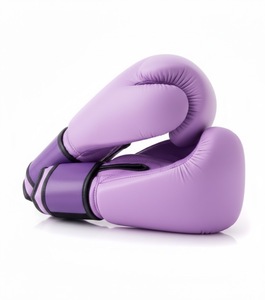 Guantes de Entrenamiento de MMA Profesionales con Logotipo Personalizado, de Cuero PU con Cordones en los Dedos, de Alta Calidad, que Absorben la Humedad, Equipo de Boxeo - Product Image 4