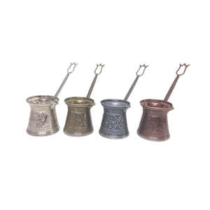 Set Of Four Different Colors Tea Pot With Exclusive Quality Metal Tea And Coffee Pot For <b>Kitchen</b> <b>Accessories</b> - Product Image 1