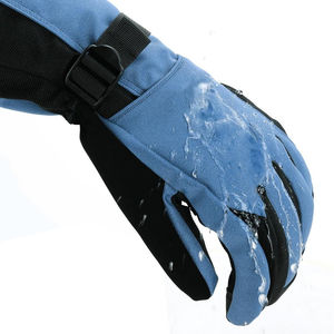 Gants de ski imperméables directement de l'usine, gants de snowboard d'hiver, isolés thermiquement, antidérapants, couleurs personnalisées, OEM - Product Image 3