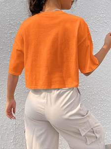 Reasonable price factory manufacturing best material Women's <b>Crop</b> <b>Tops</b> T-Shirt comfortable quick dry Women's <b>Crop</b> <b>Top</b> T-Shirt - Product Image 4