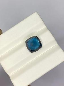 Topacio Azul Londres Natural de 5mm, Corte Facetado, Tono Azul Profundo, Procedente de Minas Brasileñas, Gemas Sueltas - Product Image 6
