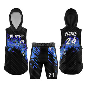 Uniformes de football 7 contre 7 personnalisés sublimés, maillots d'équipe pour hommes, ensembles de shorts, tissu respirant, contrôle de l'humidité, équipements - Product Image 4