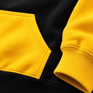 เสื้อฮู้ดดี้เย็บสองชั้น ทรงหลวม สวมใส่สบาย ผลิตจากวัสดุที่ยั่งยืนได้ ให้สัมผัสนุ่มพิเศษ สำหรับผู้ชาย - Product Image 4