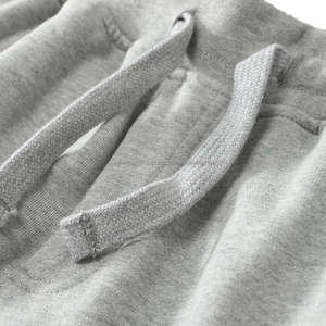 กางเกงวิ่งผ้าฟลีซปักลายสำหรับผู้ชายกางเกงกีฬาลำลองสีเทาเอวกลางสำหรับใส่วิ่ง - Product Image 5