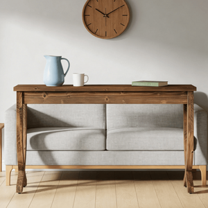 Consolle Lunga Moderna di Lusso in Legno Massello, Arredamento Contemporaneo per Ingresso, Appartamento o Soggiorno d'Hotel - Product Image 3