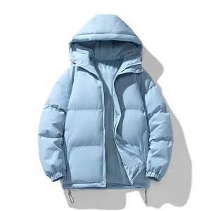 2026 High Quality Warm Men's <b>Hooded</b> <b>Waterproof</b> Breathable Thick <b>Puffer</b> Bomber <b>Jacket</b> Winter Casual Polyester <b>Puffer</b> <b>Jackets</b> - Product Image 3