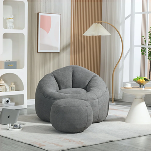 <b>BEAN</b> <b>BAG</b> High Quality New RELAX CHAIR FOAM LIVING ROOM Microfiber BEDROOM Luxurious <b>Bean</b> <b>Bag</b> MD07 - Product Image 5