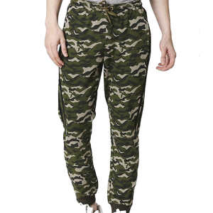 Pantalon de survêtement décontracté pour homme, taille haute, longueur intégrale, 100% coton peigné, fermeture éclair foncée, style urbain, couleurs personnalisables - Product Image 1