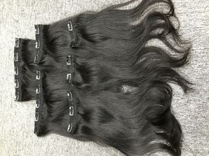 Hot Item <b>Clip</b>-<b>in</b> Natural Straight 100% Vietnamese Virgin Natural <b>Color</b> <b>Hair</b> Raw Straight <b>Hair</b> <b>Extensions</b> UPS DHL FEDEX - Product Image 4