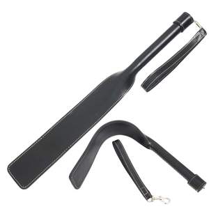 Ensemble cadeau BDSM de qualité supérieure, personnalisable en couleur, design et logo, emballage personnalisé, en cuir de vachette, avec attaches pour poignets. - Product Image 3