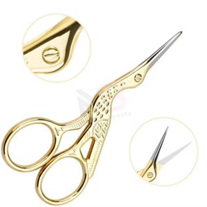 Ciseaux à cuticules en acier inoxydable à lame courbée, outil de beauté professionnel, en stock, vente chaude - Product Image 6